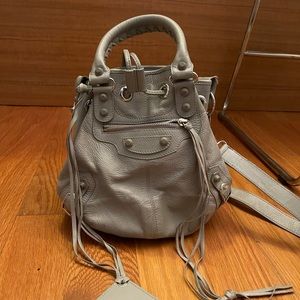 Balenciaga ponpom bag